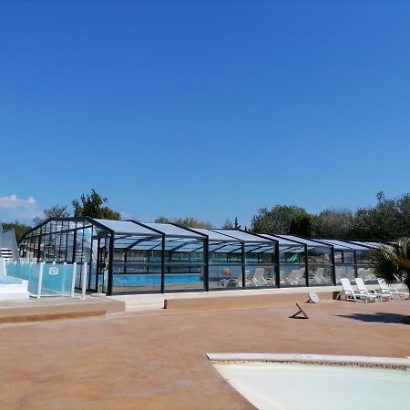 Mobil-home climatisé avec piscine Aureilhan  Esterno foto