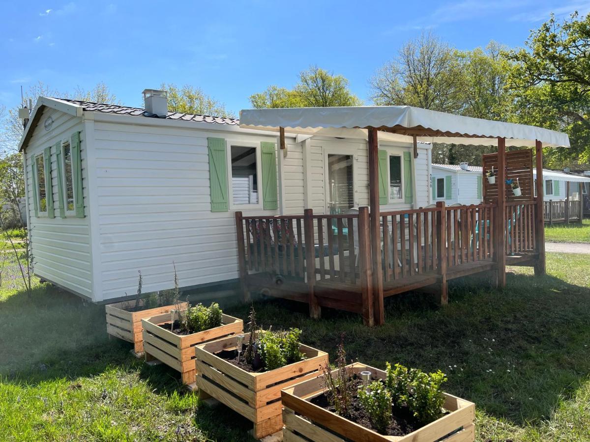 Mobil-home climatisé avec piscine Aureilhan  Esterno foto