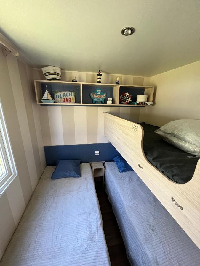 Mobil-home climatisé avec piscine Aureilhan  Esterno foto