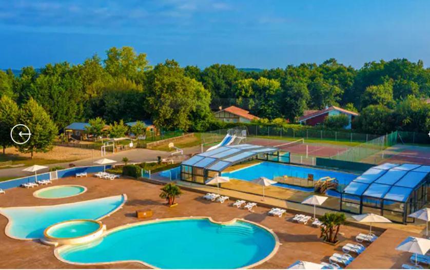 Mobil-home climatisé avec piscine Aureilhan  Esterno foto
