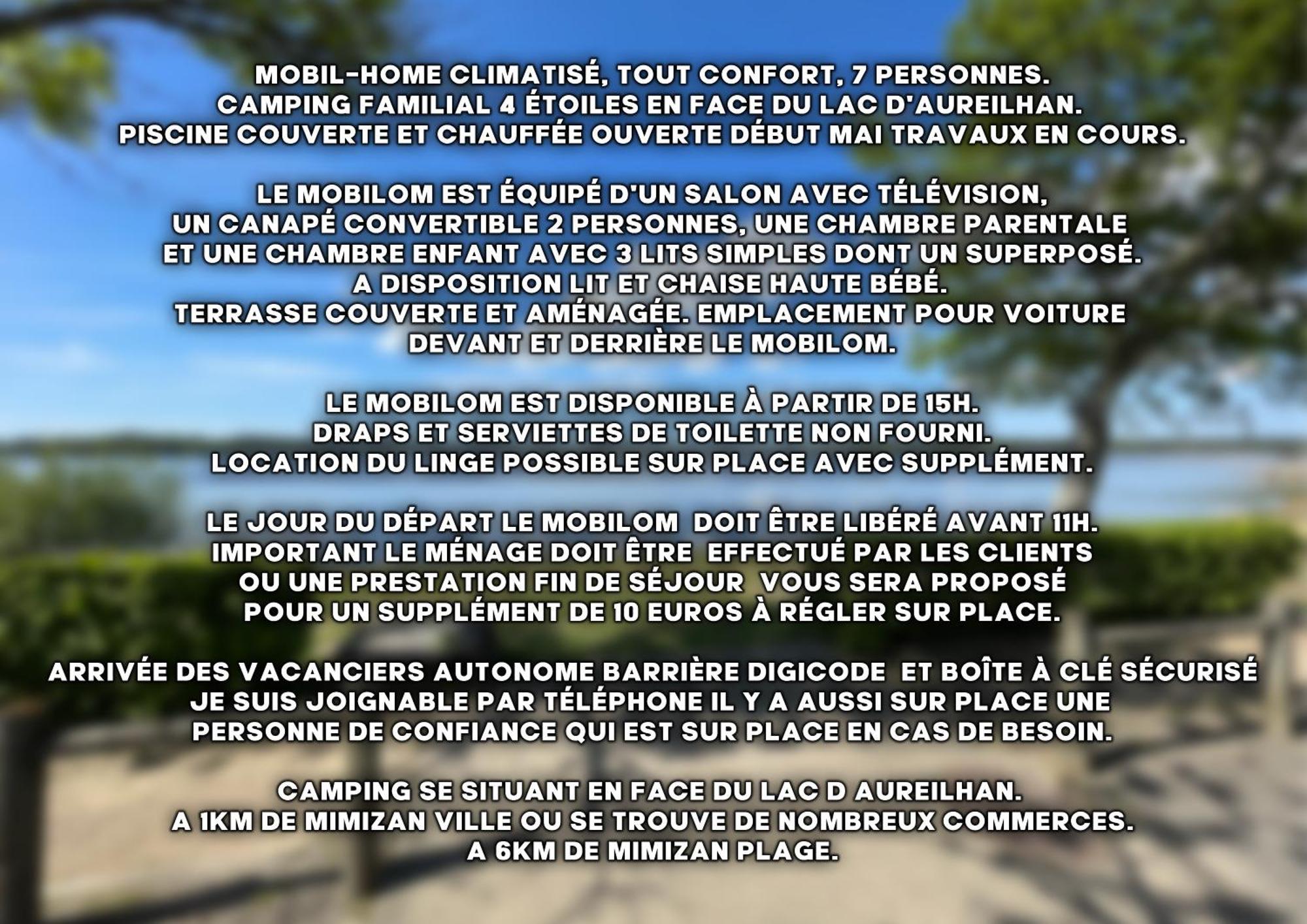 Mobil-home climatisé avec piscine Aureilhan  Esterno foto
